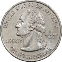 سکه کوارتر دلار 2005D ایالتی (کالیفرنیا) - AU58 - آمریکا