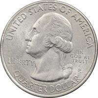 سکه کوارتر دلار 2016P جنگل ملی شاونی - AU58 - آمریکا