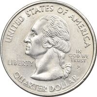 سکه کوارتر دلار 2001P ایالتی (نیویورک) - MS62 - آمریکا