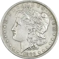سکه یک دلار 1883O مورگان - AU55 - آمریکا