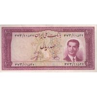 اسکناس 100 ریال کراواتی 1330 - تک - EF45 - محمد رضا شاه