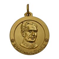 مدال یادبود چهارم آبان 1353 (با کاور) - UNC - محمد رضا شاه