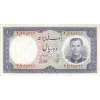 اسکناس 10 ریال 1337 - تک - UNC62 - محمد رضا شاه
