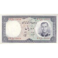 اسکناس 10 ریال 1340 - تک - AU58 - محمد رضا شاه