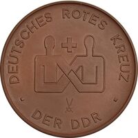 مدال یادبود جمعیت شیر و خورشید (آلمان غربی) - UNC - محمد رضا شاه