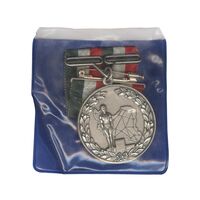 مدال آویز ورزشی مقام دوم قهرمانی کشتی کشور (ضرب ایتالیا) - UNC - محمد رضا شاه