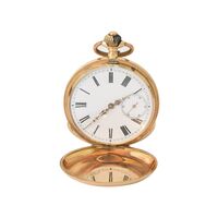 ساعت جیبی طلا برند remontoir