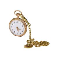 ساعت جیبی طلا برند caravell