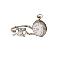 ساعت مچی نقره برند waltham