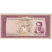 اسکناس 100 ریال کراواتی 1330 - تک - EF45 - محمد رضا شاه
