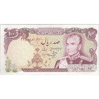 اسکناس 100 ریال (انصاری - مهران) - تک - AU58 - محمد رضا شاه