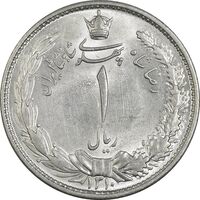 سکه 1 ریال 1310 - MS62 - رضا شاه