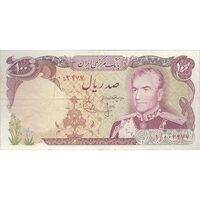 اسکناس 100 ریال (انصاری - یگانه) - تک - VF30 - محمد رضا شاه