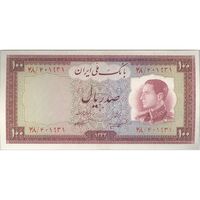 اسکناس 100 ریال 1333 - تک - EF45 - محمد رضا شاه
