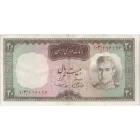 اسکناس 20 ریال (آموزگار - سمیعی) - تک - EF45 - محمد رضا شاه