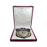 لوح یادبود دیدار دانشجویان قاهره از دانشگاه تهران - 1976 - محمد رضا شاه