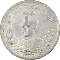 سکه 2000 دینار 1343 تصویری - MS62 - احمد شاه