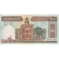 اسکناس 1000 ریال (نمازی - نوربخش) با مسجد الاقصی - تک - AU53 - جمهوری اسلامی