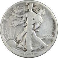 سکه نیم دلار 1941 نماد آزادی - VF30 - آمریکا