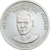 مدال نقره یادبود 100 سالگی فیفا 2004 - PF62 - کافو