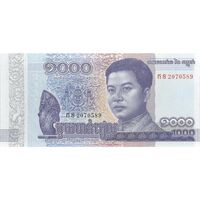 اسکناس 1000 ریل 2016 نوردوم سیهامونی - تک - UNC64 - کامبوج