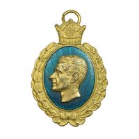 نشان بیست و پنجمین سال سلطنت (ضرب ایران) - AU - محمد رضا شاه