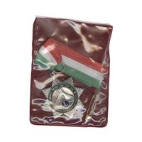 نشان آویزی یادبود کنگره لاینز 2535 (با کاور فابریک) - UNC - محمد رضا شاه
