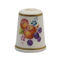 انگشتانه چینی قدیمی طرح میوه - کد 005793