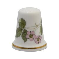 انگشتانه چینی قدیمی طرح توت فرنگی - کد 005842