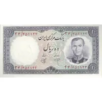 اسکناس 10 ریال 1340 - تک - UNC63 - محمد رضا شاه