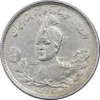 سکه 1000 دینار 1343 تصویری - MS62 - احمد شاه