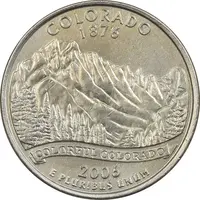 سکه کوارتر دلار 2006D ایالتی (کلرادو) - AU - آمریکا