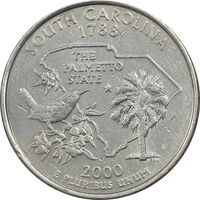 سکه کوارتر دلار 2004P ایالتی (تگزاس) - AU - آمریکا