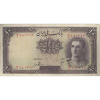اسکناس 10 ریال سری اول - تک - VF30 - محمد رضا شاه
