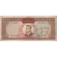 اسکناس 1000 ریال 1341 - تک - VF20 - محمد رضا شاه