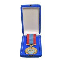 نشان دادگستری درجه 1 - با جعبه فابریک - UNC - محمد رضا شاه