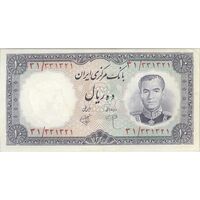 اسکناس 10 ریال 1340 - تک - UNC60 - محمد رضا شاه