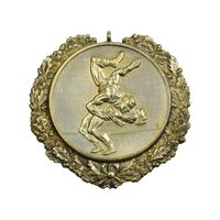 مدال آویزی مسابقات قهرمانی آلمان شمالی 1967 یوتین - کشتی - EF - آلمان