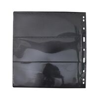 ورق آلبوم اسکناس 4 پانچ مشکی بزرگ - 10 برگ (3 خانه)