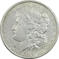 سکه یک دلار 1888 مورگان - EF40 - آمریکا