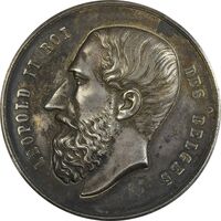 مدال یادبود نمایشگاه صنعتی 1894 - EF - بلژیک