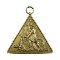 مدال تلاش شهربانی درجه سه - EF - محمد رضا شاه