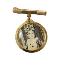 نشان سوزنی هواپیمایی ملی ایران هما - فرح - UNC - محمد رضا شاه