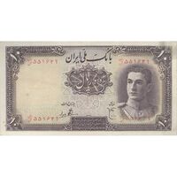 اسکناس 10 ریال سری اول - تک - EF40 - محمد رضا شاه