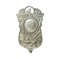 نشان نقره تاجگذاری رضا شاه 1305 - زرتشتیان -  - AU - رضا شاه