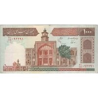 اسکناس 1000 ریال (نوربخش - عادلی) شماره بزرگ - امضاء بزرگ - تک - EF40 - جمهوری اسلامی