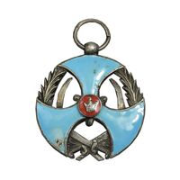 نشان لیاقت درجه 2 (روز) ضرب فرانسه - EF - محمد رضا شاه