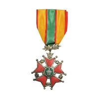 نشان خدمت شهربانی درجه دو - ضرب ایران - VF - محمد رضا شاه