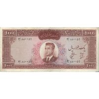 اسکناس 1000 ریال 1341 - تک - VF25 - محمد رضا شاه