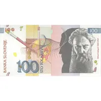 اسکناس 100 تولار 2003 جمهوری - تک - UNC64 - اسلوونی